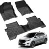 LASFIT Floor Mats for Ford Escape 2013-2019 Custom Fit All Weather Protector TPE Easy Clean Floor Liners, 1st & 2nd Row, 3PCS Black LASFIT Floor Mats for Ford Escape 2013-2019 Custom Fit All Weather Protector TPE Easy Clean Floor Liners, 1st & 2nd Row, 3PCS Black