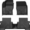 LASFIT Floor Mats for Ford Escape 2013-2019 Custom Fit All Weather Protector TPE Easy Clean Floor Liners, 1st & 2nd Row, 3PCS Black LASFIT Floor Mats for Ford Escape 2013-2019 Custom Fit All Weather Protector TPE Easy Clean Floor Liners, 1st & 2nd Row, 3PCS Black