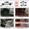 LASFIT Floor Mats for Ford F-150 2011-2014 SuperCrew Carpet Floor Front Row w/Flow-Through Console All Weather Protector TPE Truck Liners, 1st & 2nd Row, 3pcs Black LASFIT Floor Mats for Ford F-150 2011-2014 SuperCrew Carpet Floor Front Row w/Flow-Through Console All Weather Protector TPE Truck Liners, 1st & 2nd Row, 3pcs Black