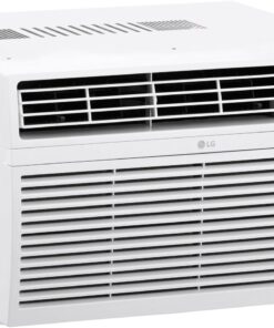 LG 10, 000 BTU Smart Window Air Conditioner, 115V, Cools up to 450 Sq. Ft., Smartphone and Voice Control, LG ThinQ enabled, works with Amazon Alexa and Hey Google, 3 Cool & Fan Speeds, White