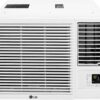 LG 7,500 BTU Window Air Conditioner with Supplemental Heat, Cools 320 Sq.Ft. (16' x 20' Room Size), Electronic Controls with Remote, 2 Cooling, Heating & Fan Speeds, Slide In-Out Chassis, 115V