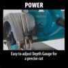 Makita 4100NHX1 12 Amp 4-3/8 in. Masonry Saw with 4 in. Diamond Blade
