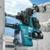 Makita DX08 Dust Extractor Attachment with HEPA Filter Cleaning Mechanism XRH08 XRH10