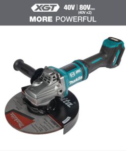 Makita GAG10Z 40V Max XGT Brushless Cordless 7/9 in. Paddle Switch Angle Grinder, with Electric Brake, AWS (Tool Only)