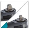 Makita RW01R1 12V max CXT 2.0 Ah Lithium-Ion Cordless 3/8 in./1/4 in. Sq. Drive Ratchet Kit