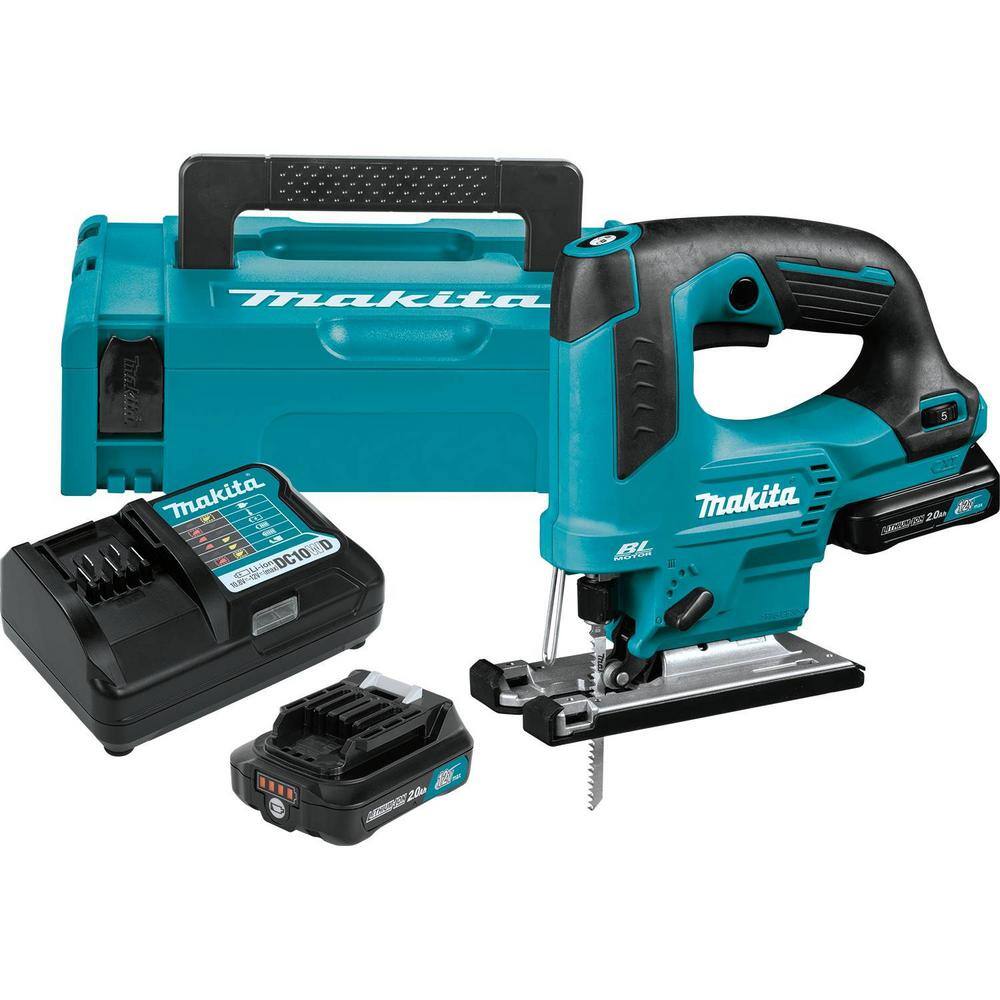 Makita VJ06R1J 12V max CXT Lithium-Ion Brushless Cordless Top Handle Jig Saw Kit (2.0Ah) Makita VJ06R1J 12V max CXT Lithium-Ion Brushless Cordless Top Handle Jig Saw Kit (2.0Ah)