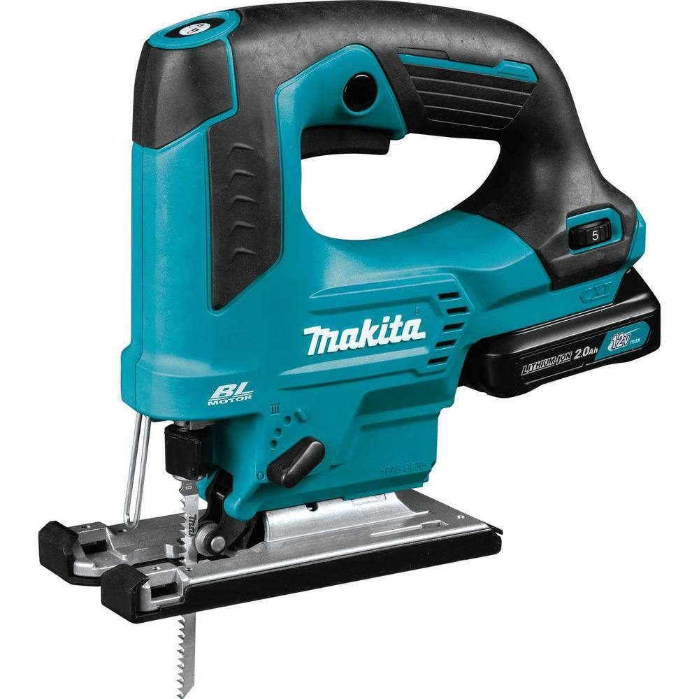 Makita VJ06R1J 12V max CXT Lithium-Ion Brushless Cordless Top Handle Jig Saw Kit (2.0Ah) Makita VJ06R1J 12V max CXT Lithium-Ion Brushless Cordless Top Handle Jig Saw Kit (2.0Ah) - Image 12