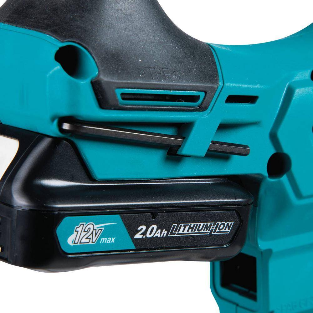 Makita VJ06R1J 12V max CXT Lithium-Ion Brushless Cordless Top Handle Jig Saw Kit (2.0Ah) Makita VJ06R1J 12V max CXT Lithium-Ion Brushless Cordless Top Handle Jig Saw Kit (2.0Ah) - Image 4