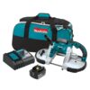 Makita XBP02TX 18V LXT 5.0Ah Lithium-Ion Cordless Portable Band Saw Kit