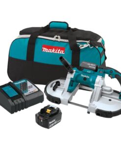 Makita XBP02TX 18V LXT 5.0Ah Lithium-Ion Cordless Portable Band Saw Kit