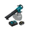 Makita XBU07SM1 143 MPH 148 CFM 18V LXT Brushless Blower/Vacuum Mulcher Kit, 4.0Ah