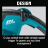 Makita XBU07SM1 143 MPH 148 CFM 18V LXT Brushless Blower/Vacuum Mulcher Kit, 4.0Ah
