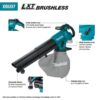 Makita XBU07SM1 143 MPH 148 CFM 18V LXT Brushless Blower/Vacuum Mulcher Kit, 4.0Ah