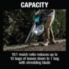 Makita XBU07SM1 143 MPH 148 CFM 18V LXT Brushless Blower/Vacuum Mulcher Kit, 4.0Ah