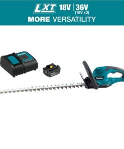Makita XHU10SM1 18V LXT Lithium-Ion Cordless 24 in. Hedge Trimmer Kit (4.0Ah)