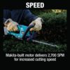 Makita XHU10SM1 18V LXT Lithium-Ion Cordless 24 in. Hedge Trimmer Kit (4.0Ah)
