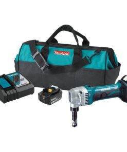 Makita XNJ01T 18V 5.0Ah LXT Lithium-Ion Cordless 16-Gauge Nibbler Kit