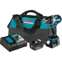 Makita XPH16T 18-Volt LXT Lithium-Ion Compact Brushless Cordless 1/2 in. Driver-Drill Kit, 5.0Ah