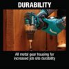 Makita XPH16T 18-Volt LXT Lithium-Ion Compact Brushless Cordless 1/2 in. Driver-Drill Kit, 5.0Ah
