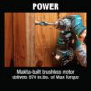 Makita XPH16T 18-Volt LXT Lithium-Ion Compact Brushless Cordless 1/2 in. Driver-Drill Kit, 5.0Ah