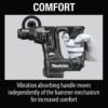 Makita XRH06ZB 18V LXT Sub-Compact Lithium-Ion Brushless Cordless 11/16 in. Rotary Hammer, accepts SDS-PLUS bits, Tool Only Makita XRH06ZB 18V LXT Sub-Compact Lithium-Ion Brushless Cordless 11/16 in. Rotary Hammer, accepts SDS-PLUS bits, Tool Only