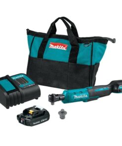 Makita XRW01SR1 3/8 in./1/4 in. 18V LXT Lithium-Ion Cordless Square Drive Ratchet Kit