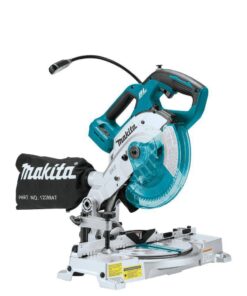 Makita XSL05Z 18V LXT Lithium-Ion Brushless Cordless 6-1/2 in. Compact Dual-Bevel Compound Miter Saw with Laser (Tool Only)