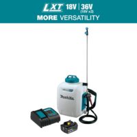 Makita XSU01SM1 18V LXT Lithium-Ion Cordless 2.6 Gal. Backpack Sprayer Kit (4.0Ah)