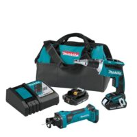 Makita XT255R 18V 2.0Ah LXT Lithium-Ion Compact Cordless Combo Kit (2-Piece) (Brushless Drywall Screwdriver/ Cut-Out Tool)