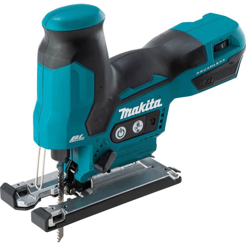 Makita XVJ05Z 18-Volt LxT Lithium-Ion Brushless Cordless Barrel Grip Jig Saw (Tool Only) Makita XVJ05Z 18-Volt LxT Lithium-Ion Brushless Cordless Barrel Grip Jig Saw (Tool Only) - Image 14