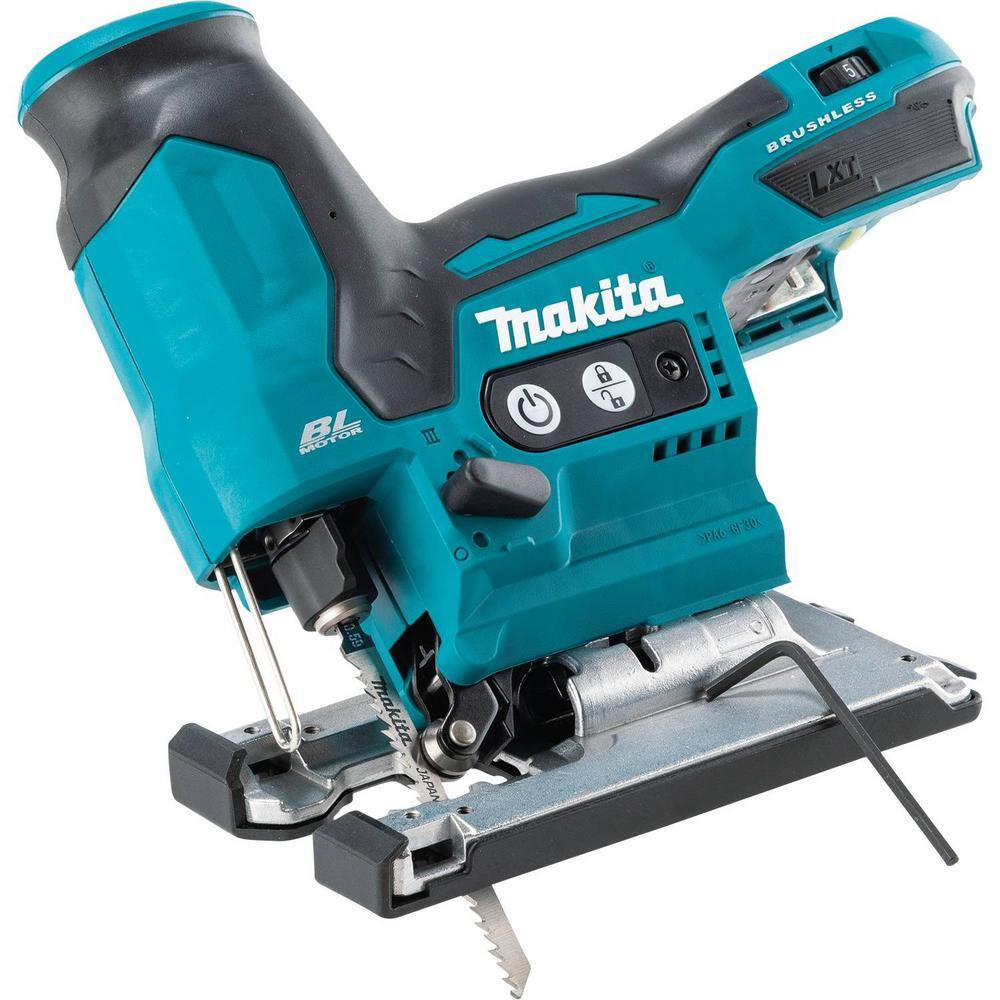 Makita XVJ05Z 18-Volt LxT Lithium-Ion Brushless Cordless Barrel Grip Jig Saw (Tool Only) Makita XVJ05Z 18-Volt LxT Lithium-Ion Brushless Cordless Barrel Grip Jig Saw (Tool Only) - Image 5