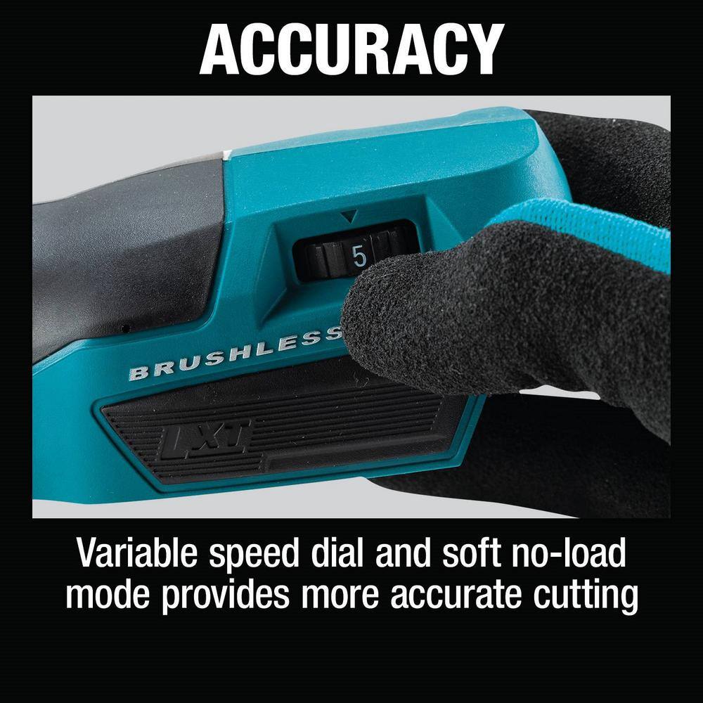 Makita XVJ05Z 18-Volt LxT Lithium-Ion Brushless Cordless Barrel Grip Jig Saw (Tool Only) Makita XVJ05Z 18-Volt LxT Lithium-Ion Brushless Cordless Barrel Grip Jig Saw (Tool Only) - Image 8