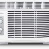 Midea 5,000 BTU EasyCool Small Window Air Conditioner - Cool up to 150 Sq. Ft. with Easy-to-Use Mechanical Controls and Reusable Filter, Perfect for Small Bedroom, Living Room, Home Office