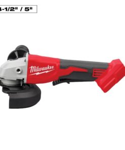 Milwaukee 2686-20 M18 18V Lithium-Ion Brushless Cordless 4-1/2 in./5 in. Grinder w/Paddle Switch (Tool-Only)