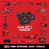 Milwaukee 2691-22 M18 18V Lithium-Ion Cordless Drill Driver/Impact Driver Combo Kit (2-Tool) W/ Two 1.5Ah Batteries, Charger Tool Bag