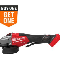 Milwaukee 3670-20 M18 FUEL 18-Volt Lithium-Ion Brushless Cordless 4-1/2 in./6 in. Braking Grinder with Paddle Switch (Tool-Only)