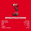 Milwaukee 3692-22CT M18 18V Lithium-Ion Brushless Cordless Compact Drill/Impact Combo Kit (2-Tool) w/(2) 2.0 Ah Batteries, Charger & Bag