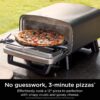 Ninja Artisan Outdoor Pizza Oven, 12-inch, 3-minute Pizza, Neapolitan, Thin Crust, New York Chicago, Custom, 700F Max Temperature, Electric Heat, Bake, Broil, Proof, Warm, MO201 Ninja Artisan Outdoor Pizza Oven, 12-inch, 3-minute Pizza, Neapolitan, Thin Crust, New York Chicago, Custom, 700F Max Temperature, Electric Heat, Bake, Broil, Proof, Warm, MO201