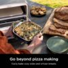 Ninja Artisan Outdoor Pizza Oven, 12-inch, 3-minute Pizza, Neapolitan, Thin Crust, New York Chicago, Custom, 700F Max Temperature, Electric Heat, Bake, Broil, Proof, Warm, MO201 Ninja Artisan Outdoor Pizza Oven, 12-inch, 3-minute Pizza, Neapolitan, Thin Crust, New York Chicago, Custom, 700F Max Temperature, Electric Heat, Bake, Broil, Proof, Warm, MO201