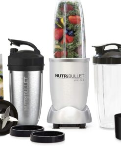 NutriBullet 1000 Watt PRIME Edition, 12-Piece High-Speed Blender Mixer System, Includes Stainless Steel Insulated Cup, and Recipe Book
