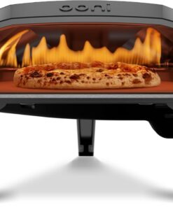 Ooni Koda 16 Gas Powered Pizza Oven – 28mbar Propane Outdoor Oven, Portable Pizza Oven For Fire and Stonebaked 16 Inch Pizzas, With Gas Hose & Regulator, Countertop Pizza Maker, Outdoor Pizza Cooker