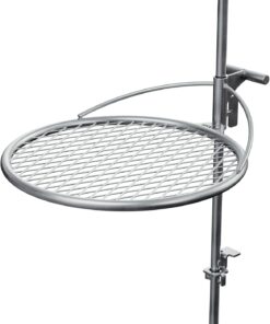 Outpost Grill 19 - Campfire Grill- Breeo X Series Accessory - Stainless Steel, Durable, USA Made - Campfire Grate - Camping Cooking Rack - Fire Pit Accessories
