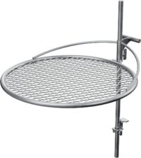 Outpost Grill 24 - Campfire Grill - Breeo X Series Accessory - Stainless Steel, Durable, USA Made - Campfire Grate - Camping Cooking Rack with Carrying Bag - Fire Pit Accessories