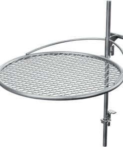Outpost Grill 24 - Campfire Grill - Breeo X Series Accessory - Stainless Steel, Durable, USA Made - Campfire Grate - Camping Cooking Rack with Carrying Bag - Fire Pit Accessories