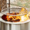 Outpost Grill 24 - Campfire Grill - Breeo X Series Accessory - Stainless Steel, Durable, USA Made - Campfire Grate - Camping Cooking Rack with Carrying Bag - Fire Pit Accessories Outpost Grill 24 - Campfire Grill - Breeo X Series Accessory - Stainless Steel, Durable, USA Made - Campfire Grate - Camping Cooking Rack with Carrying Bag - Fire Pit Accessories