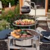 Outpost Grill 24 - Campfire Grill - Breeo X Series Accessory - Stainless Steel, Durable, USA Made - Campfire Grate - Camping Cooking Rack with Carrying Bag - Fire Pit Accessories Outpost Grill 24 - Campfire Grill - Breeo X Series Accessory - Stainless Steel, Durable, USA Made - Campfire Grate - Camping Cooking Rack with Carrying Bag - Fire Pit Accessories