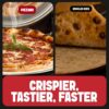 PIEZANO XL 14 Inch Extra Large Crispy Crust Pizza Oven – Family Sized Electric Pizza Oven Indoor Countertop Maker with Stone Heats up to 800˚F for Stone Baked Pizzeria Style at Home