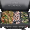 Charbroil 463285924 36" Performance Series Deluxe Propane Gas Griddle with Cart 4 Burner Flat Top Grill, Black