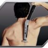 Platinum Pro by MANGROOMER New Back Shaver with 3 Shock Absorber Flex Heads, Power Hinge, Extreme Reach Handle & Bonus Case! (Generation 8.0), 4 Piece Set