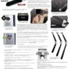 Platinum Pro by MANGROOMER New Back Shaver with 3 Shock Absorber Flex Heads, Power Hinge, Extreme Reach Handle & Bonus Case! (Generation 8.0), 4 Piece Set